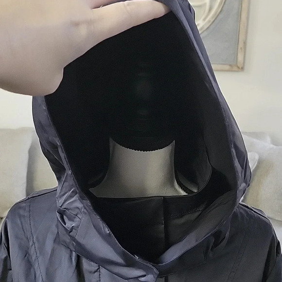 Ciao Milano 1969 Savina Water Resistant Zip Up Hooded  Size Large Rain Jacket - Picture 10 of 17